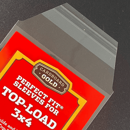 500ct Perfect Fit Graded Cards Sleeves - 75pt - 140pt Size - Cardboard Gold - Columbia Hobby - Sports Card Boxes - Toploaders - Card Savers