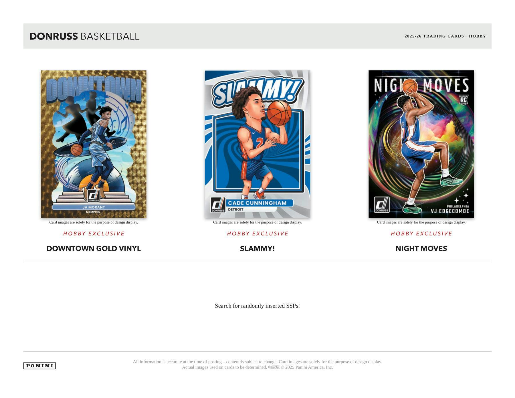 2025/26 Panini Donruss Basketball Hobby Box | Columbia Sports Cards | Columbia Hobby - Sports Card Boxes - Toploaders - Card Savers.