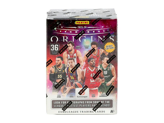 2025/26 Panini Origins EuroLeague Basketball H2 Box | Columbia Sports Cards
