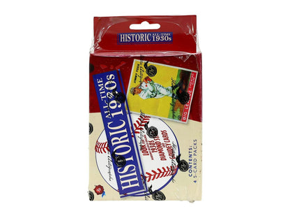 2026 Historic Autographs All-Time 1930s Baseball Hobby Box | Columbia Sports Cards | Columbia Hobby - Sports Card Boxes - Toploaders - Card Savers.