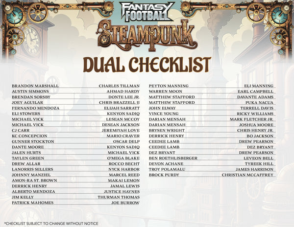 2026 Wild Card Fantasy Football: Steampunk Hobby Box | Columbia Sports Cards | Columbia Hobby - Sports Card Boxes - Toploaders - Card Savers.