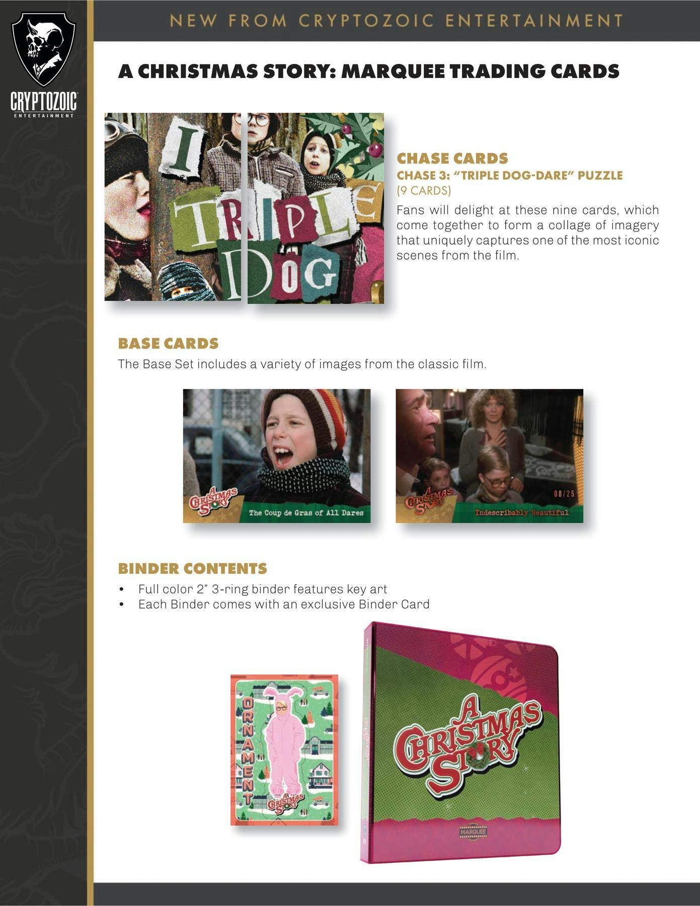 A Christmas Story Marquee Trading Cards Hobby Box - Columbia Hobby - Sports Card Boxes - Toploaders - Card Savers