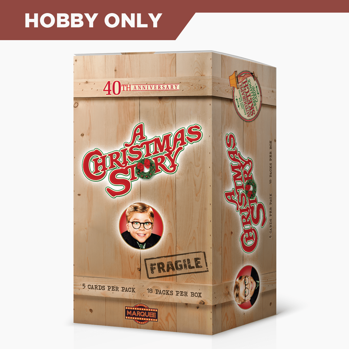 A Christmas Story Marquee Trading Cards Hobby Box - Columbia Hobby - Sports Card Boxes - Toploaders - Card Savers