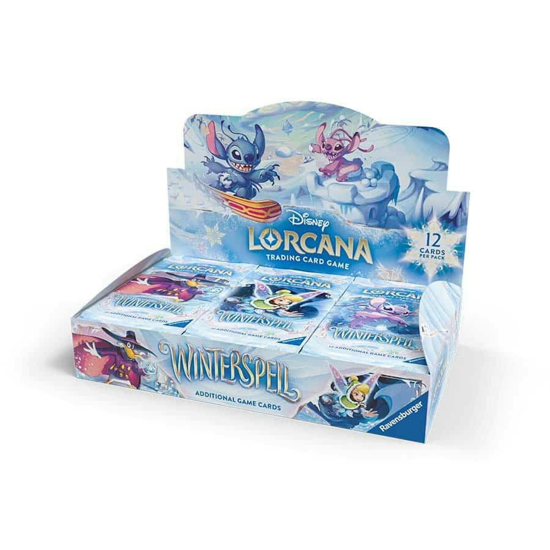 Disney Lorcana TCG Winterspell Booster Box | Columbia Sports Cards - Columbia Hobby - Sports Card Boxes - Toploaders - Card Savers
