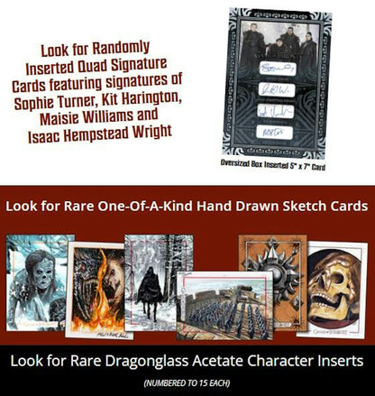 Game Of Thrones The Great Houses Hobby Box (Rittenhouse 2025) | Columbia Sports Cards - Columbia Hobby - Sports Card Boxes - Toploaders - Card Savers