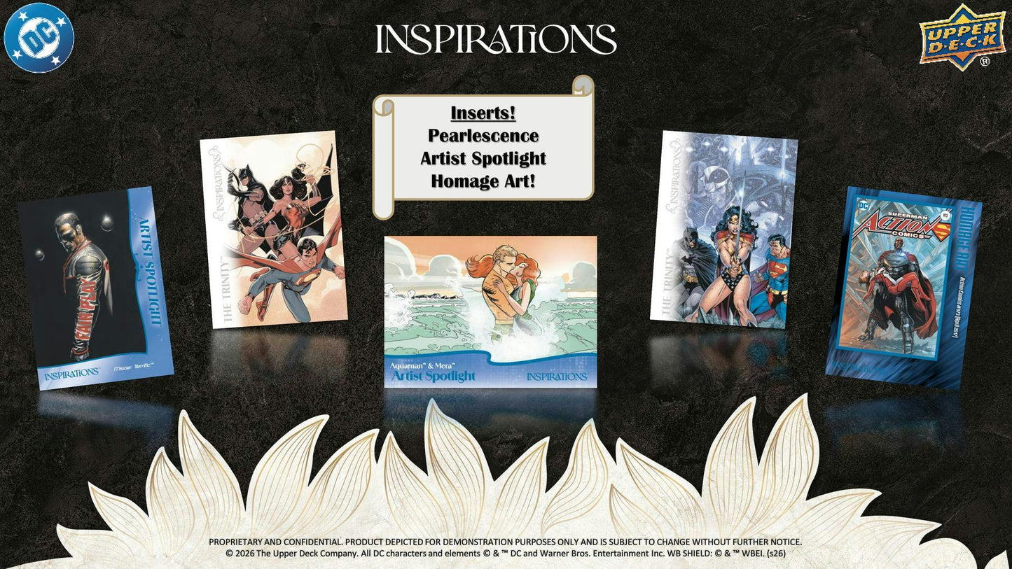 2025 Upper Deck Inspirations The World of DC Hobby Box | Columbia Hobby - Sports Card Boxes - Toploaders - Card Savers.