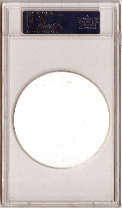 KAREEM ABDUL - JABBAR 1975 Carvel Discs Yellow Variation PSA 8 NM - MT - LAKERS - Columbia Hobby - Sports Card Boxes - Toploaders - Card Savers