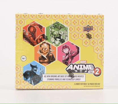 Marvel Anime Volume 2 Hobby Box (Upper Deck 2023) - Columbia Hobby - Sports Card Boxes - Toploaders - Card Savers