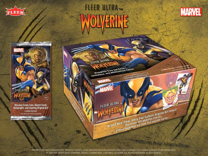 Marvel Fleer Ultra Wolverine Trading Cards Hobby Box (Upper Deck 2024) - Columbia Hobby - Sports Card Boxes - Toploaders - Card Savers
