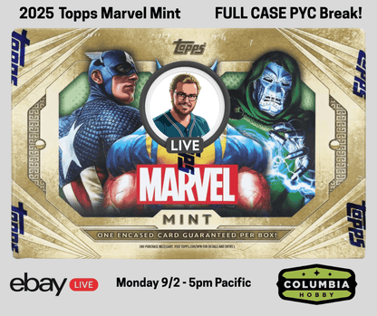 Marvel Mint Hobby Box (Topps 2025) | Columbia Sports Cards - Columbia Hobby - Sports Card Boxes - Toploaders - Card Savers