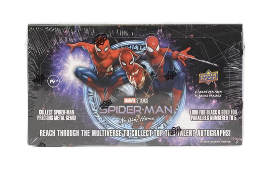 Marvel Studios: Spider - Man No Way Home Hobby Box (Upper Deck 2023) - Columbia Hobby - Sports Card Boxes - Toploaders - Card Savers