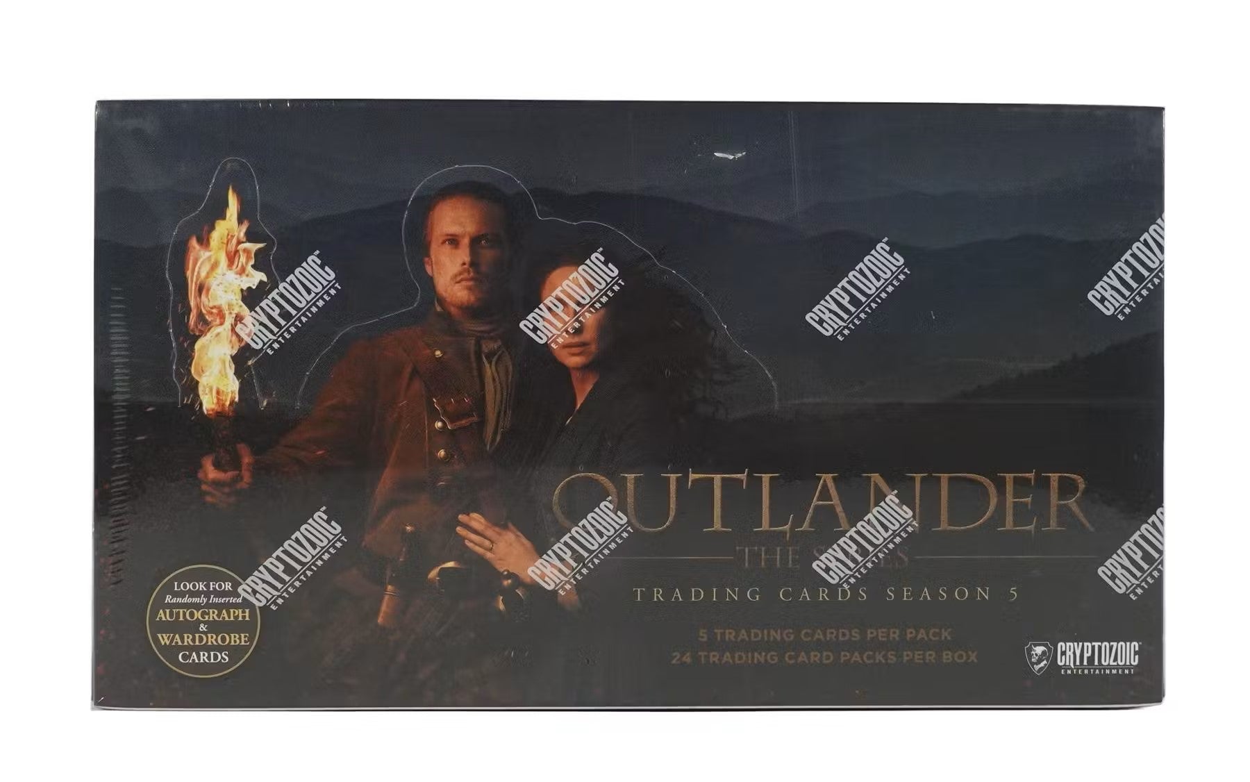 Outlander Season 5 Trading Cards Hobby Box (Cryptozoic 2023) - Columbia Hobby - Sports Card Boxes - Toploaders - Card Savers