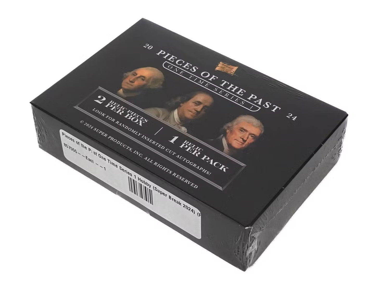 Pieces of the Past One Time Series 1 Hobby Box (Super Break 2024) - Columbia Hobby - Sports Card Boxes - Toploaders - Card Savers