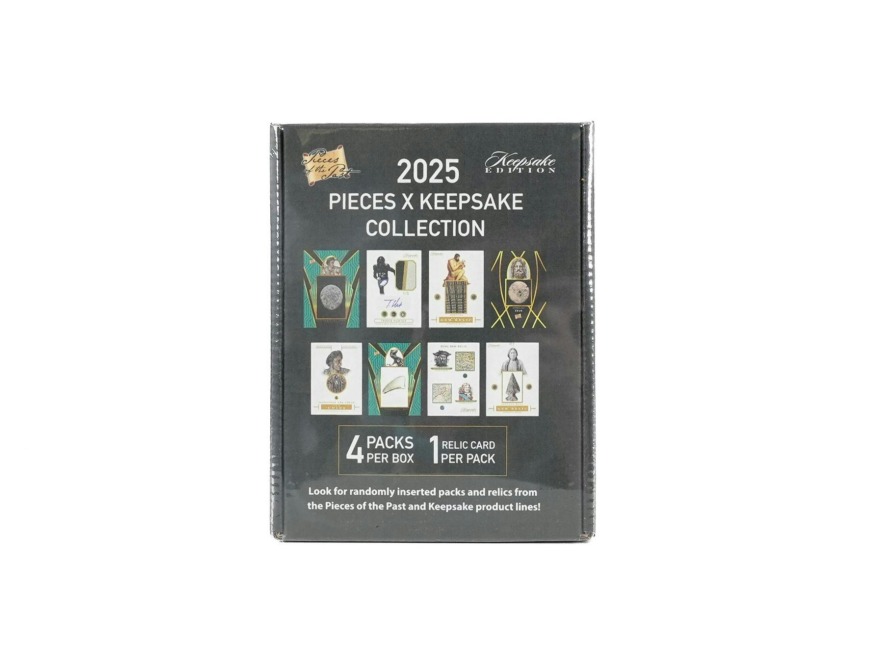 Pieces X Keepsake Collection Hobby Box (2025) | Columbia Sports Cards - Columbia Hobby - Sports Card Boxes - Toploaders - Card Savers