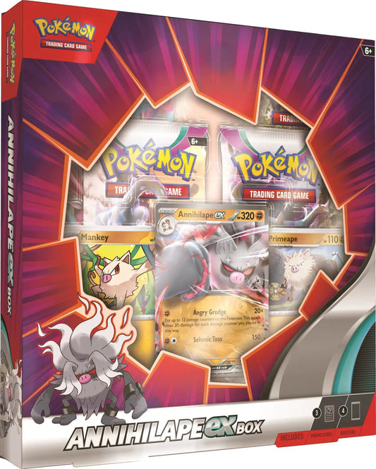 Pokémon Annihilape ex Box - Columbia Hobby - Sports Card Boxes - Toploaders - Card Savers
