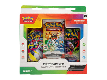 Pokemon First Partner Illustration Collection Series 1 Box | Columbia Sports Cards - Columbia Hobby - Sports Card Boxes - Toploaders - Card Savers