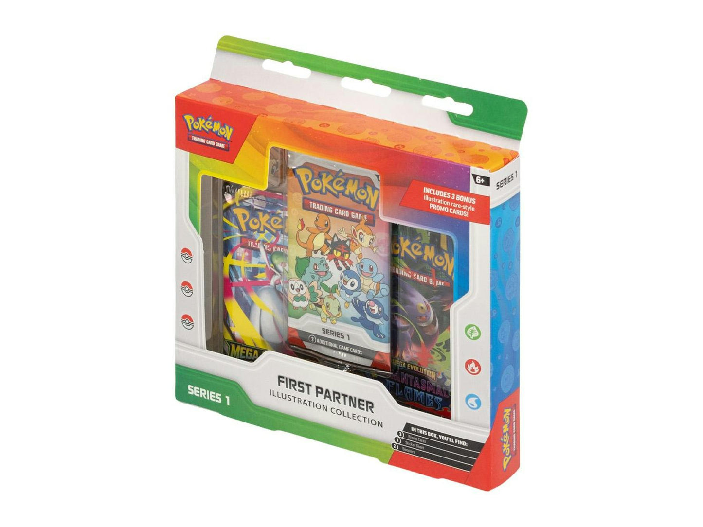 Pokemon First Partner Illustration Collection Series 1 Box | Columbia Sports Cards - Columbia Hobby - Sports Card Boxes - Toploaders - Card Savers