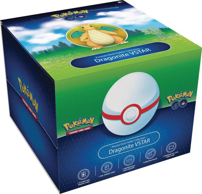 Pokemon GO Premier Deck Holder Collection [Dragonite VSTAR] - Columbia Sports Cards