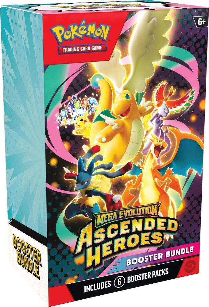 Pokémon Mega Evolution Ascended Heroes Booster Bundle | Columbia Sports Cards - Columbia Hobby - Sports Card Boxes - Toploaders - Card Savers