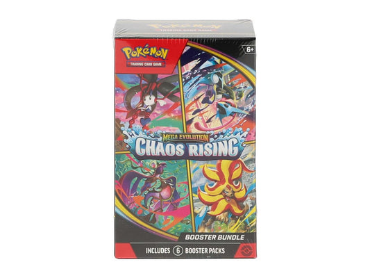 Pokemon Mega Evolution: Chaos Rising Booster Bundle | Columbia Sports Cards - Columbia Hobby - Sports Card Boxes - Toploaders - Card Savers