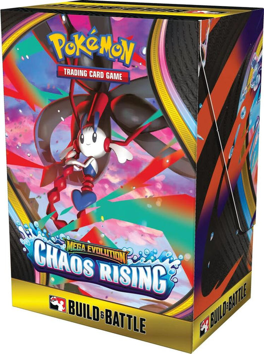 Pokemon Mega Evolution: Chaos Rising Build & Battle Box | Columbia Sports Cards - Columbia Sports Cards
