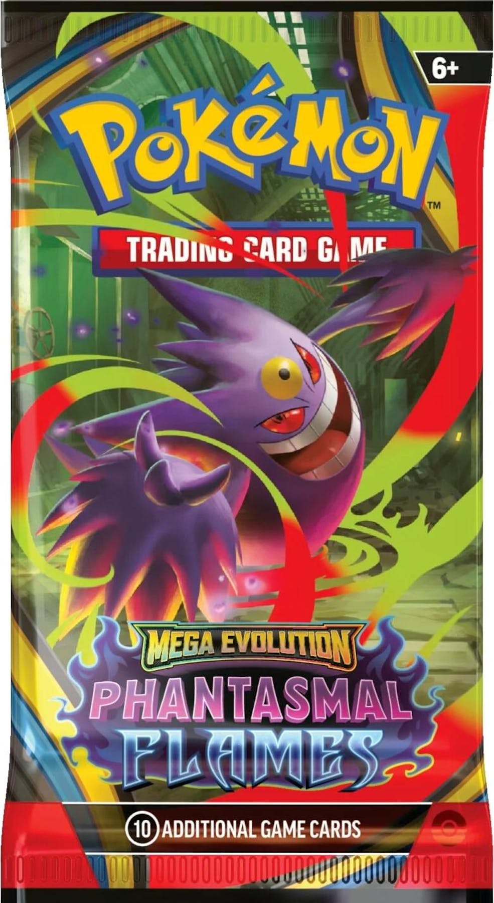 Pokémon Mega Evolution Phantasmal Flames Booster Bundle (6 Packs) - Columbia Hobby - Sports Card Boxes - Toploaders - Card Savers