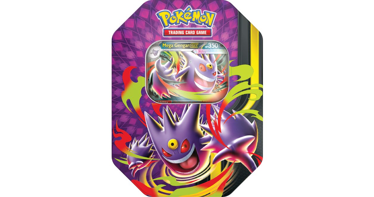 Pokemon Mega Moonlit Tin | Columbia Sports Cards - Columbia Sports Cards
