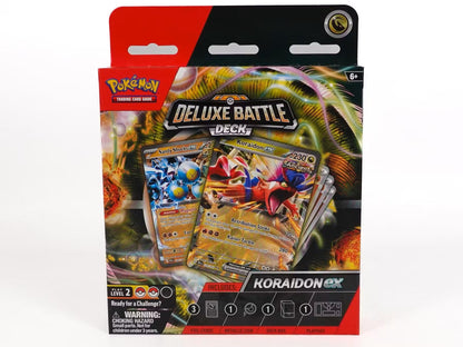 Pokemon Miraidon ex / Koraidon ex Deluxe Battle Deck - Columbia Hobby - Sports Card Boxes - Toploaders - Card Savers