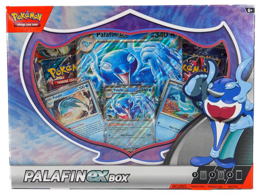 Pokemon Palafin ex Box - Columbia Hobby - Sports Card Boxes - Toploaders - Card Savers
