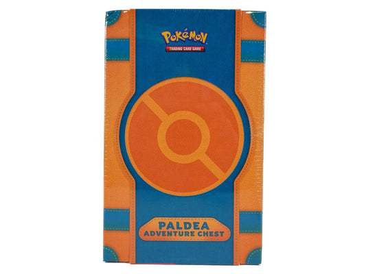 Pokemon Paldea Adventure Chest - Columbia Hobby - Sports Card Boxes - Toploaders - Card Savers