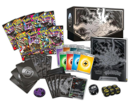 Pokemon: Mega Evolution Pitch Black Elite Trainer Box | Columbia Sports Cards | Columbia Hobby - Sports Card Boxes - Toploaders - Card Savers.