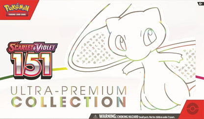 Pokemon Scarlet & Violet: 151 Ultra Premium Collection Box - Columbia Hobby - Sports Card Boxes - Toploaders - Card Savers