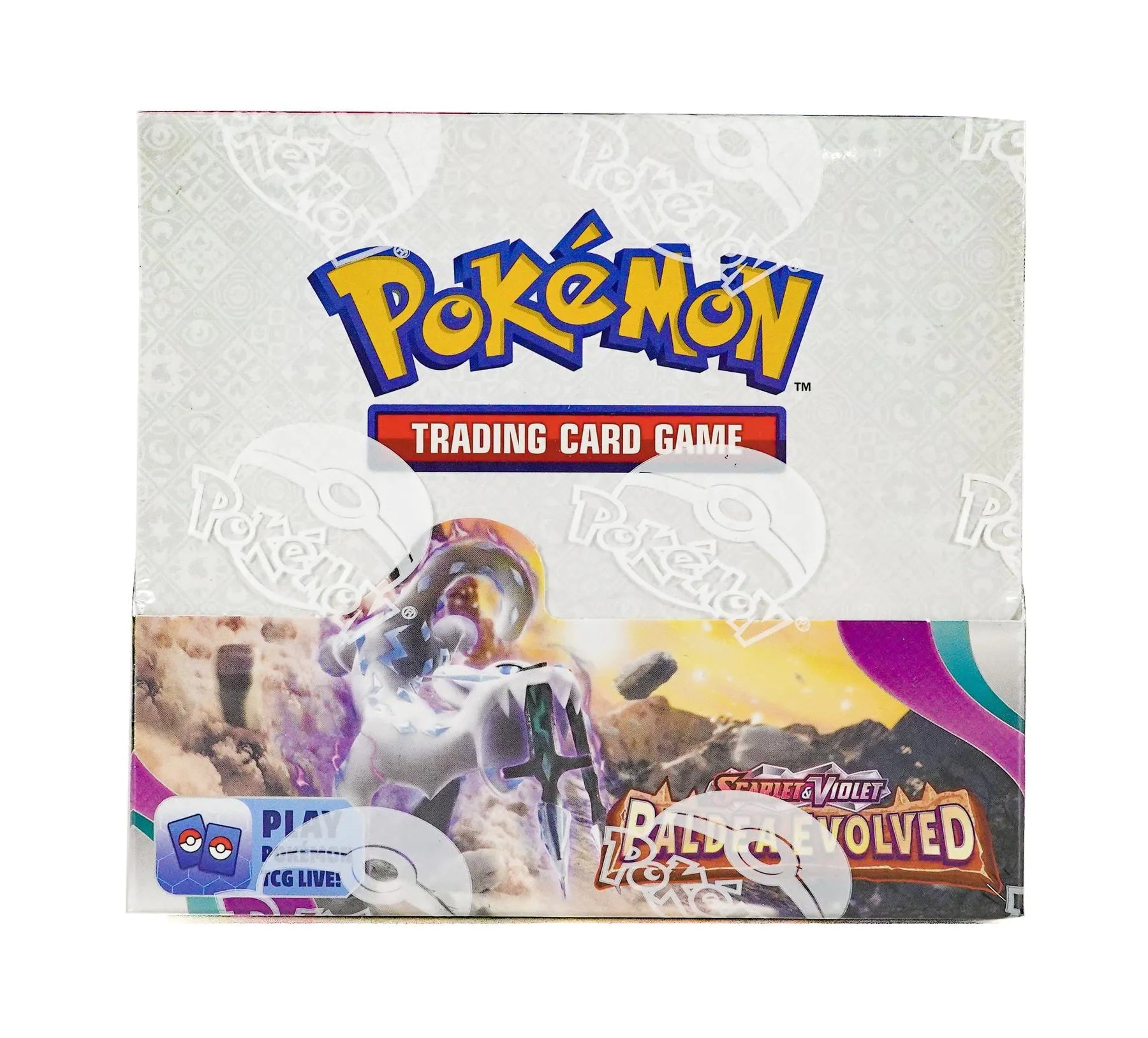 Pokémon Scarlet & Violet Paldea Evolved Booster Box - Columbia Hobby - Sports Card Boxes - Toploaders - Card Savers