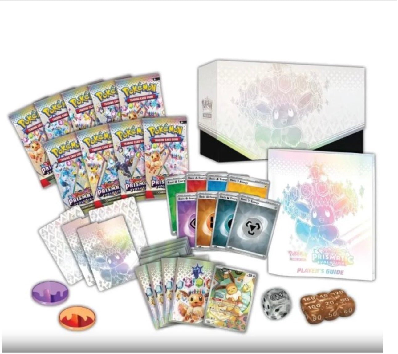 Pokemon Scarlet & Violet Prismatic Evolutions Binder Collection Box - Columbia Hobby - Sports Card Boxes - Toploaders - Card Savers
