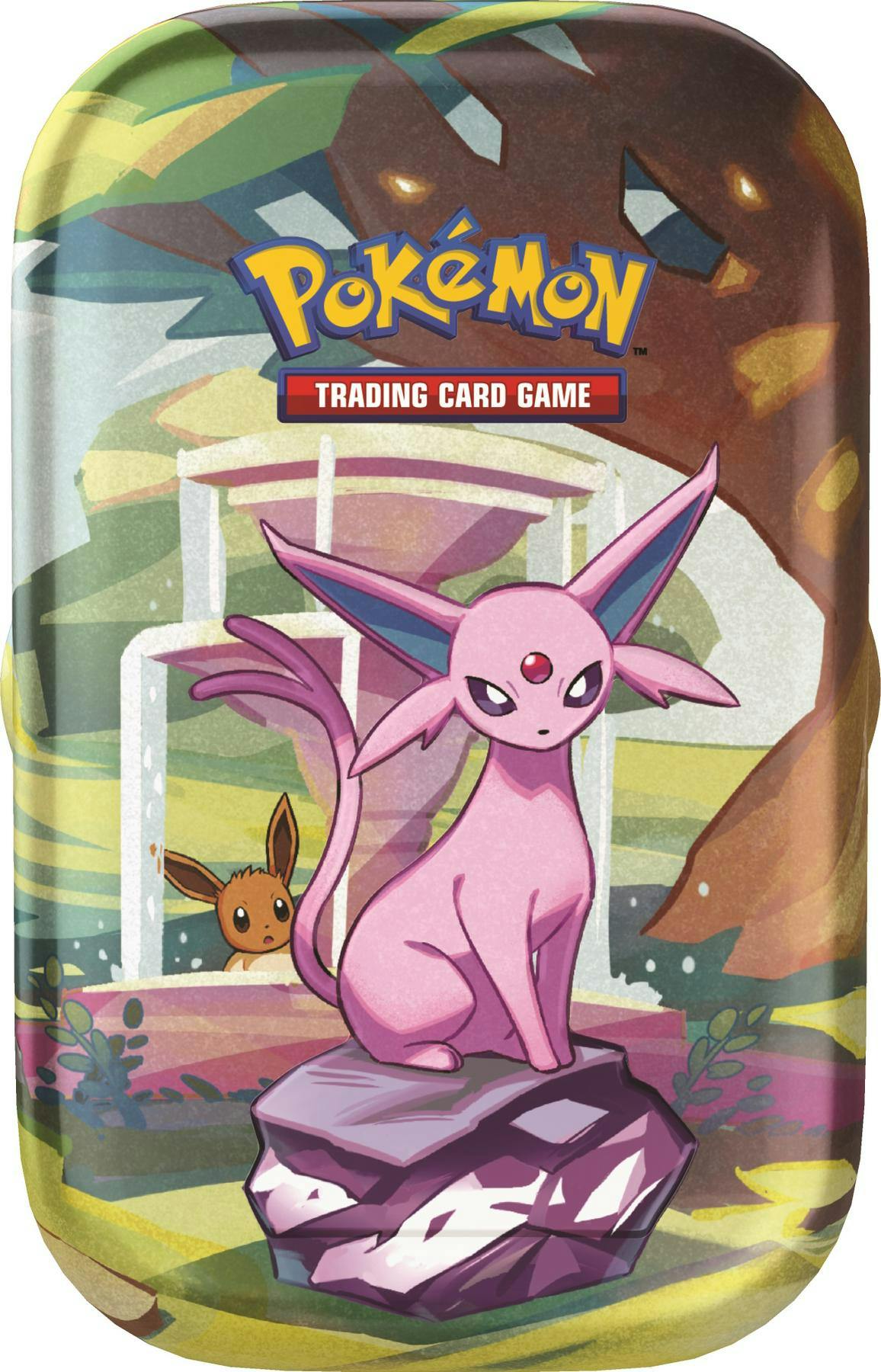 Pokemon Scarlet & Violet Prismatic Evolutions Mini Tin - Columbia Hobby - Sports Card Boxes - Toploaders - Card Savers