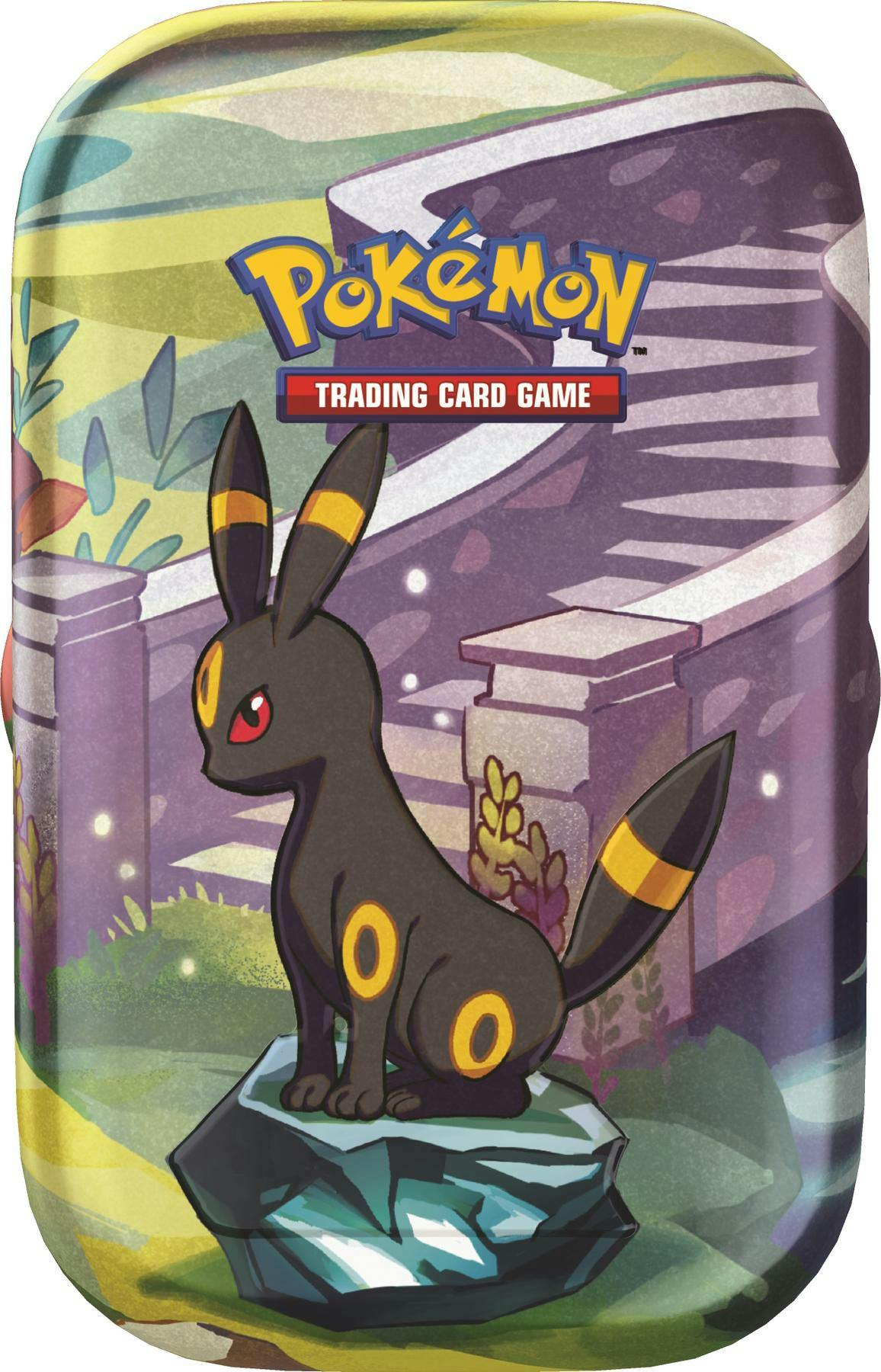 Pokemon Scarlet & Violet Prismatic Evolutions Mini Tin - Columbia Hobby - Sports Card Boxes - Toploaders - Card Savers