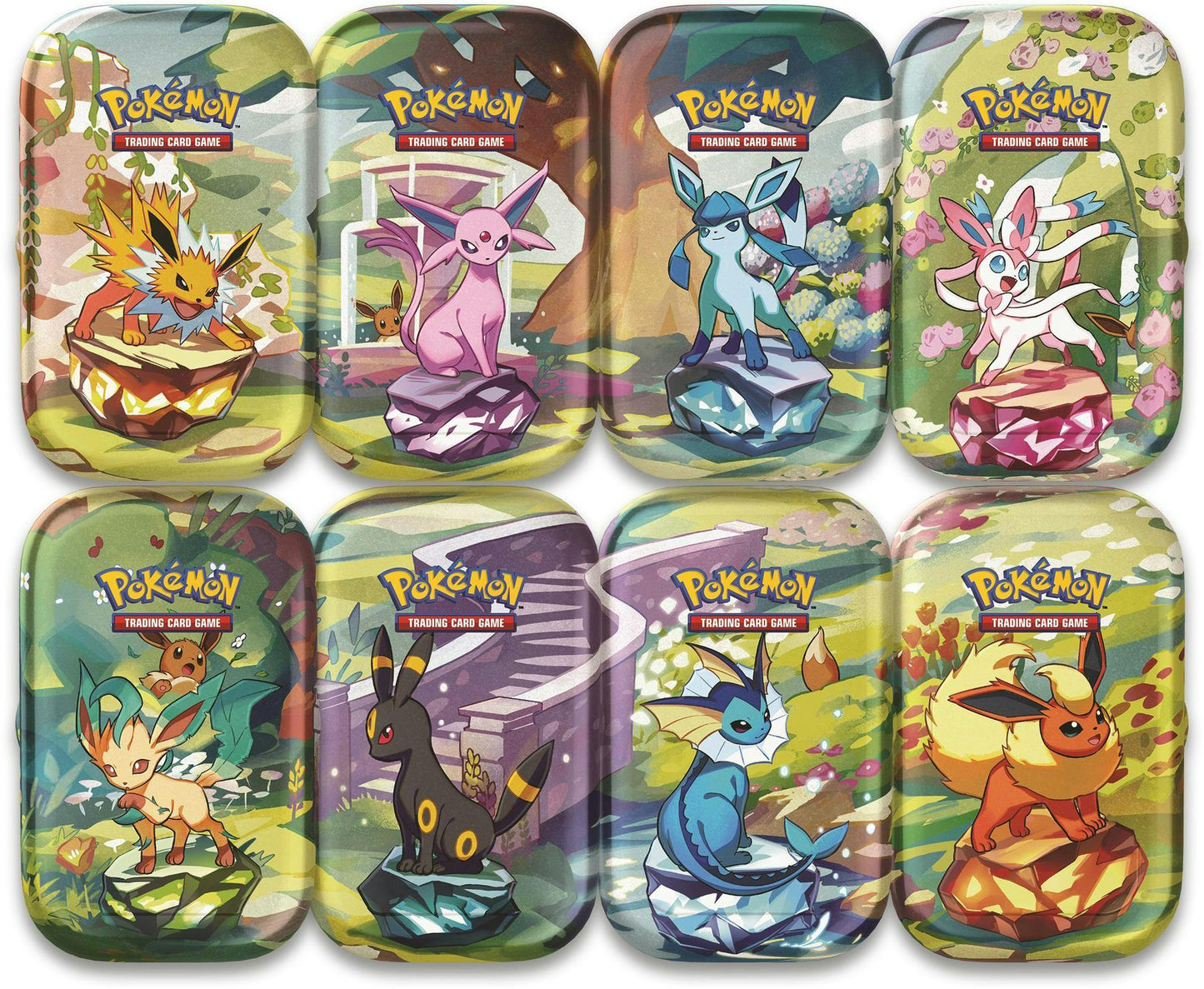Pokemon Scarlet & Violet Prismatic Evolutions Mini Tin - Columbia Hobby - Sports Card Boxes - Toploaders - Card Savers