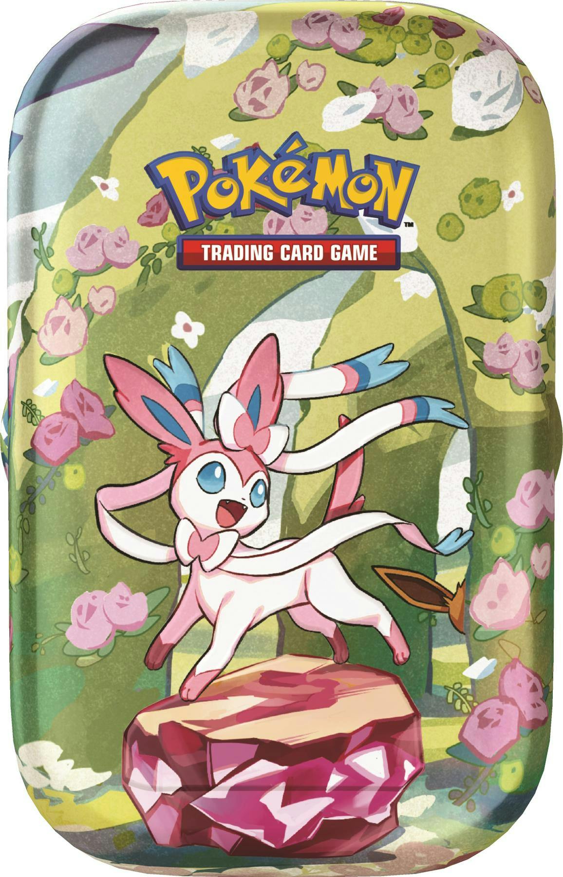 Pokemon Scarlet & Violet Prismatic Evolutions Mini Tin - Columbia Hobby - Sports Card Boxes - Toploaders - Card Savers