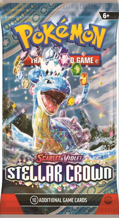 Pokemon Scarlet & Violet: Stellar Crown Booster Box - Columbia Hobby - Sports Card Boxes - Toploaders - Card Savers