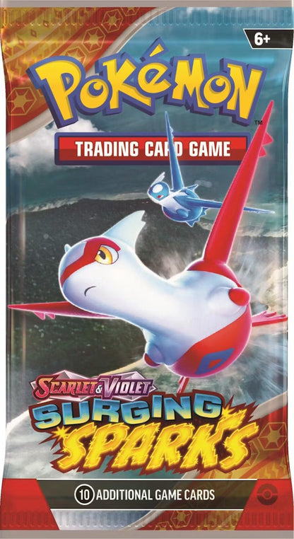 Pokemon Scarlet & Violet: Surging Sparks Booster Box - Columbia Hobby - Sports Card Boxes - Toploaders - Card Savers