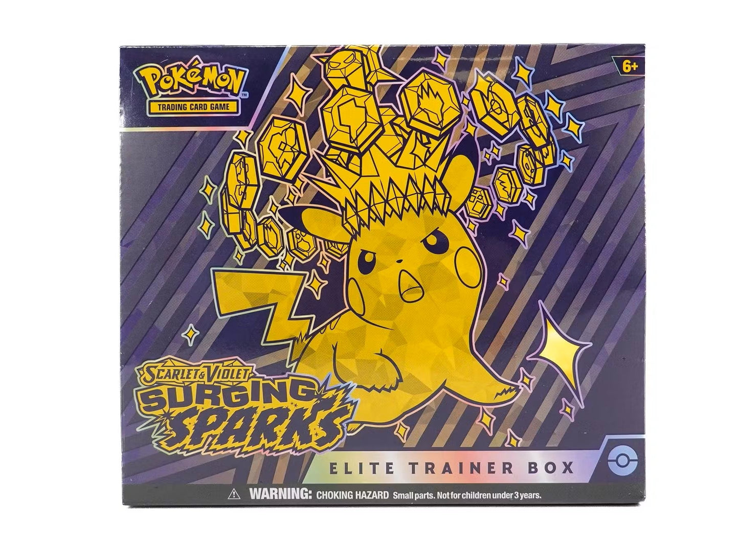 Pokemon Scarlet & Violet: Surging Sparks Elite Trainer Box - Columbia Hobby - Sports Card Boxes - Toploaders - Card Savers