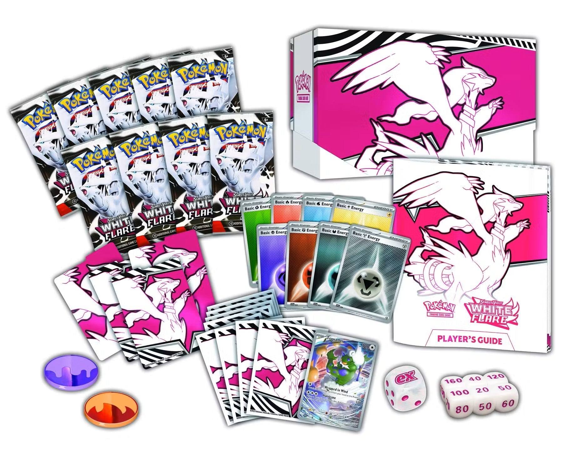 Pokémon Scarlet & Violet: White Flare Elite Trainer Box | Columbia Sports Cards & More - Columbia Hobby - Sports Card Boxes - Toploaders - Card Savers
