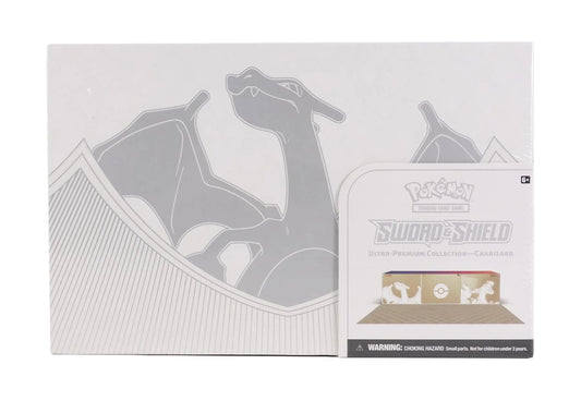 Pokémon Sword & Shield Ultra Premium Collection - Charizard Box - Columbia Hobby - Sports Card Boxes - Toploaders - Card Savers