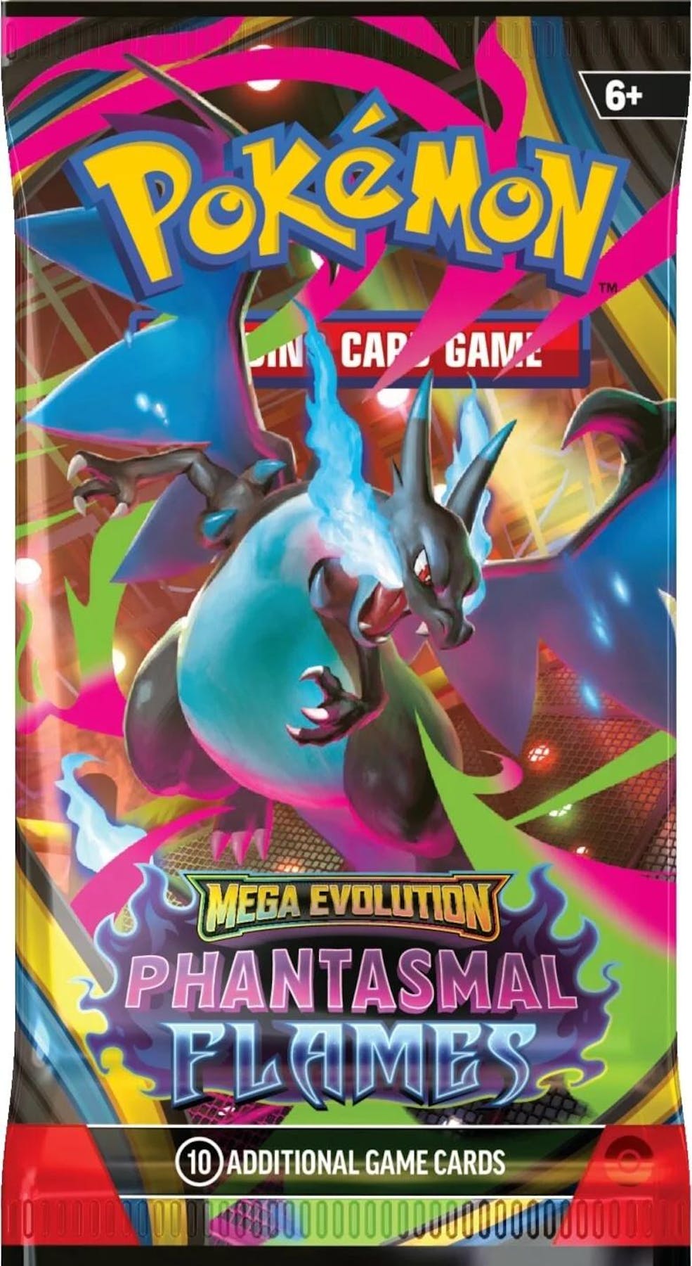 Pokémon TCG: Mega Evolution – Phantasmal Flames Booster Box (Presell) - Columbia Hobby - Sports Card Boxes - Toploaders - Card Savers
