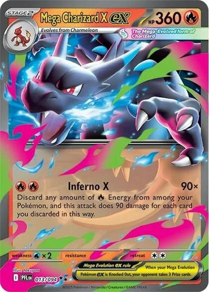 Pokémon TCG: Mega Evolution – Phantasmal Flames Booster Box (Presell) - Columbia Hobby - Sports Card Boxes - Toploaders - Card Savers