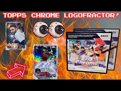 2023 Topps Chrome Logofractor Baseball Box