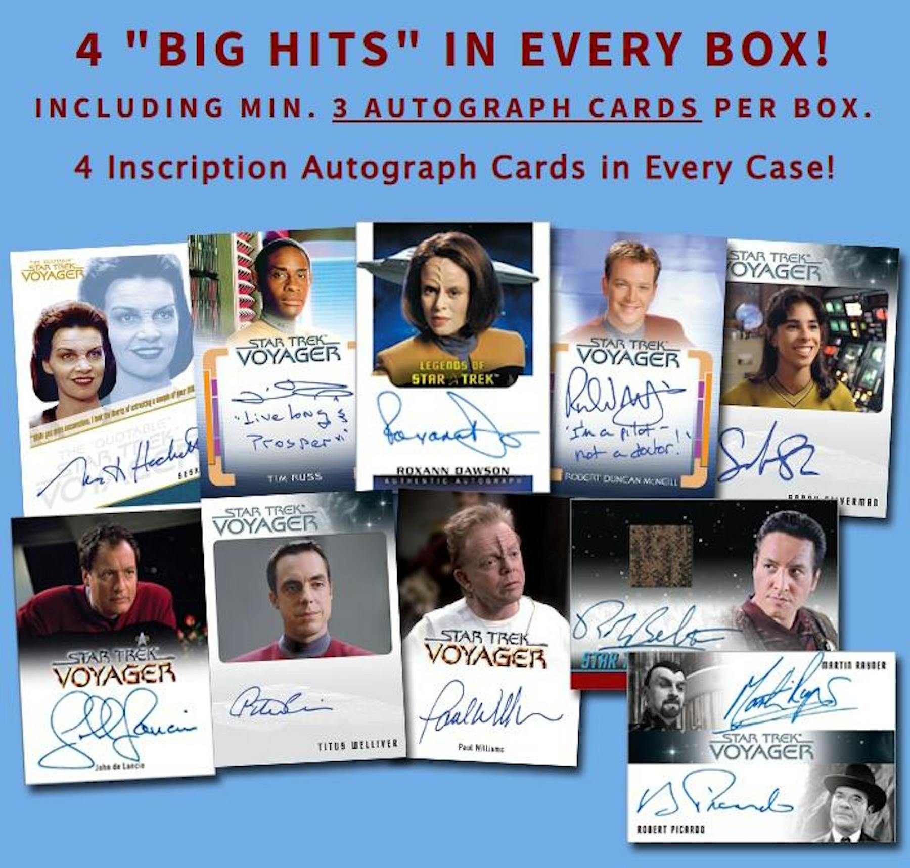 2026 Rittenhouse Star Trek Voyager Archives & Inscriptions Hobby Box | Columbia Sports Cards | Columbia Hobby - Sports Card Boxes - Toploaders - Card Savers.