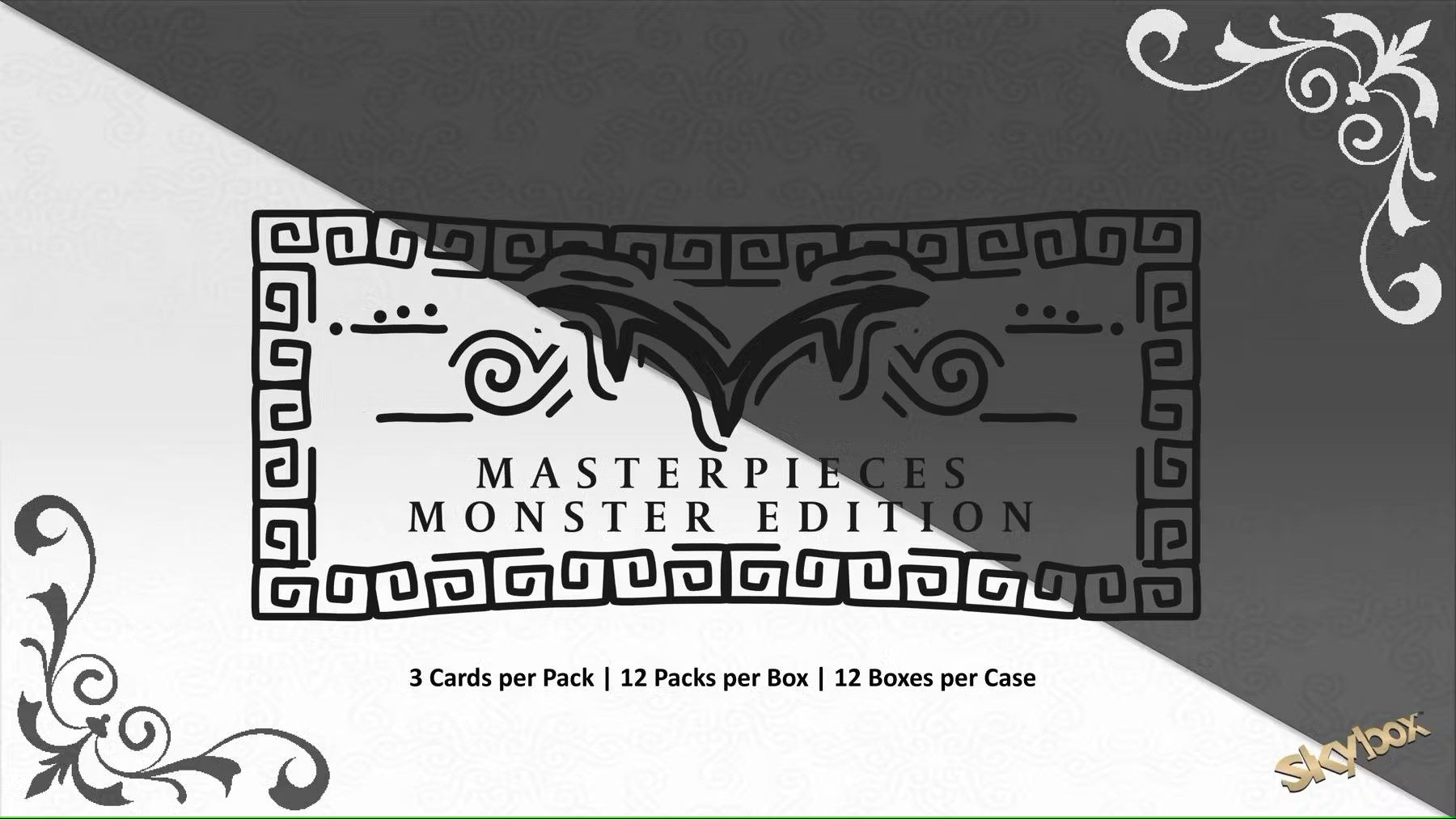 Skybox Masterpieces Monster Edition Hobby Box (Upper Deck 2024) - Columbia Hobby - Sports Card Boxes - Toploaders - Card Savers