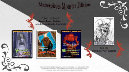 Skybox Masterpieces Monster Edition Hobby Box (Upper Deck 2024) - Columbia Hobby - Sports Card Boxes - Toploaders - Card Savers