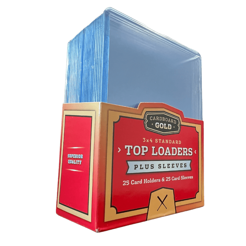 Ultra CBG Pro Regular Card Size Toploaders with Soft Sleeves Combo - 1000ct Case - Columbia Hobby - Sports Card Boxes - Toploaders - Card Savers